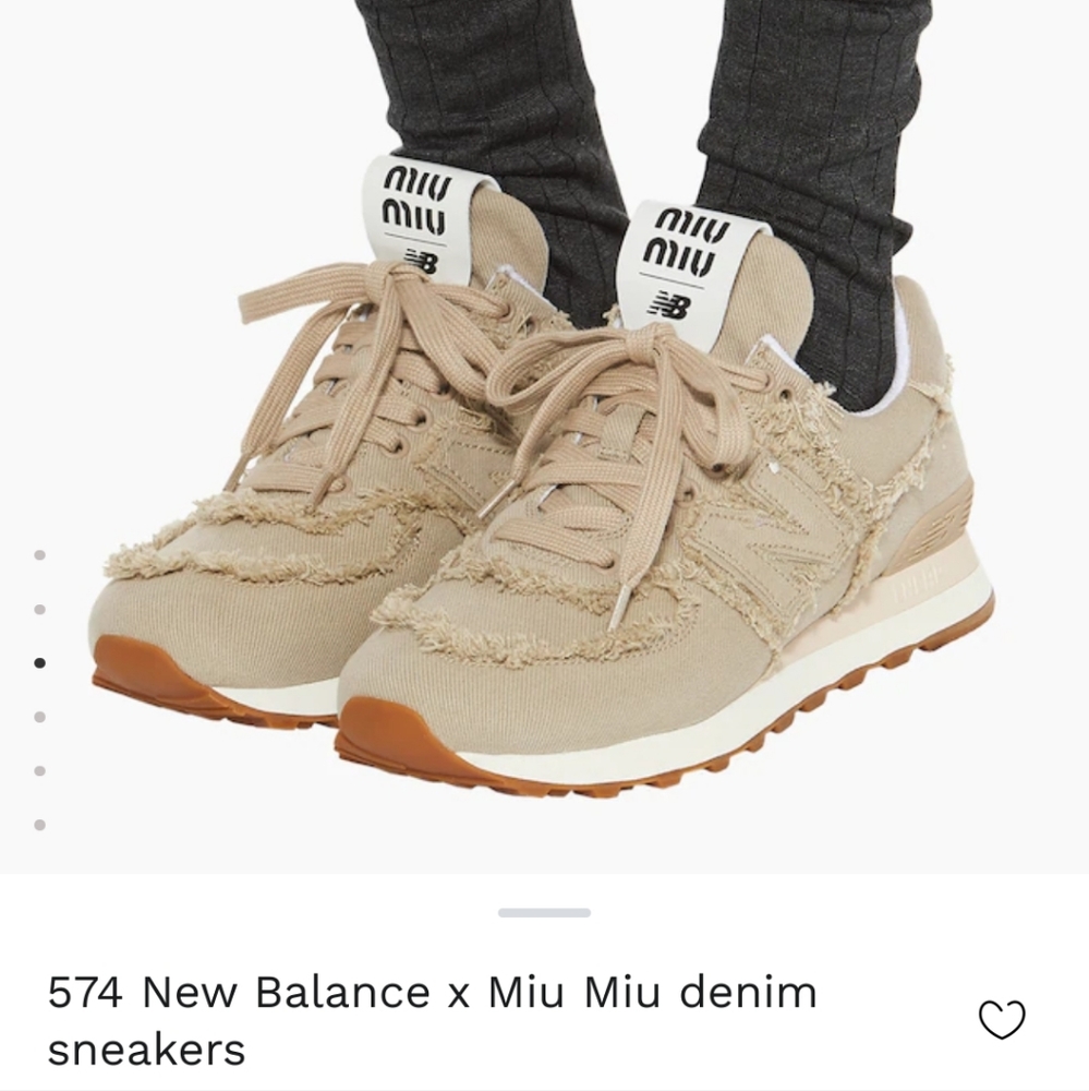 New Balance x Miu Miu Sneakers